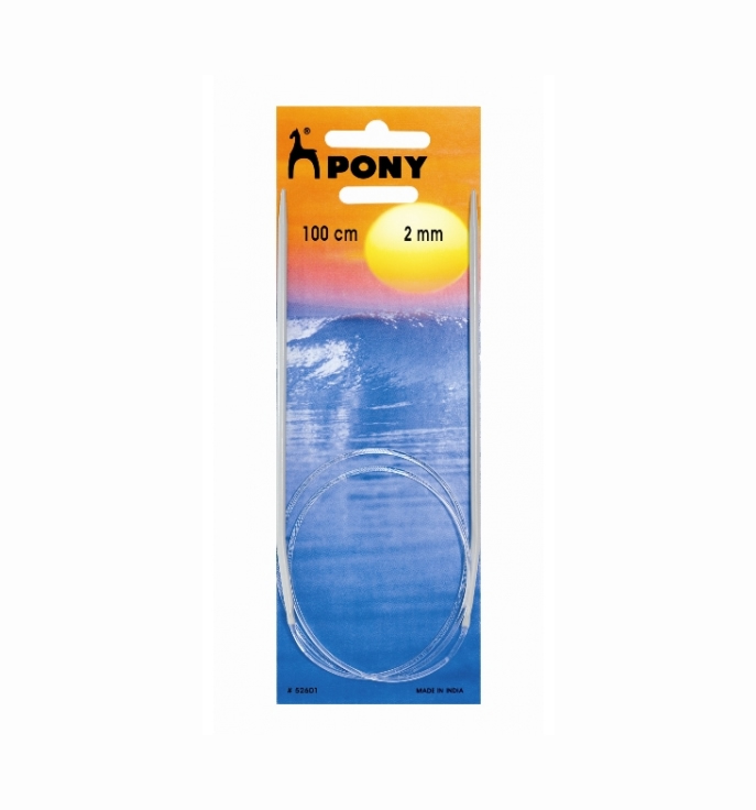 מסרגות עגולות PONY מידות 2 - 5