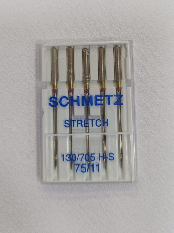 סט מחטי 75 סטרץ' למכונת תפירה ביתית SCHMETZ