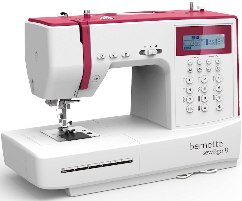 מכונת תפירה ברנט 8 sew&go