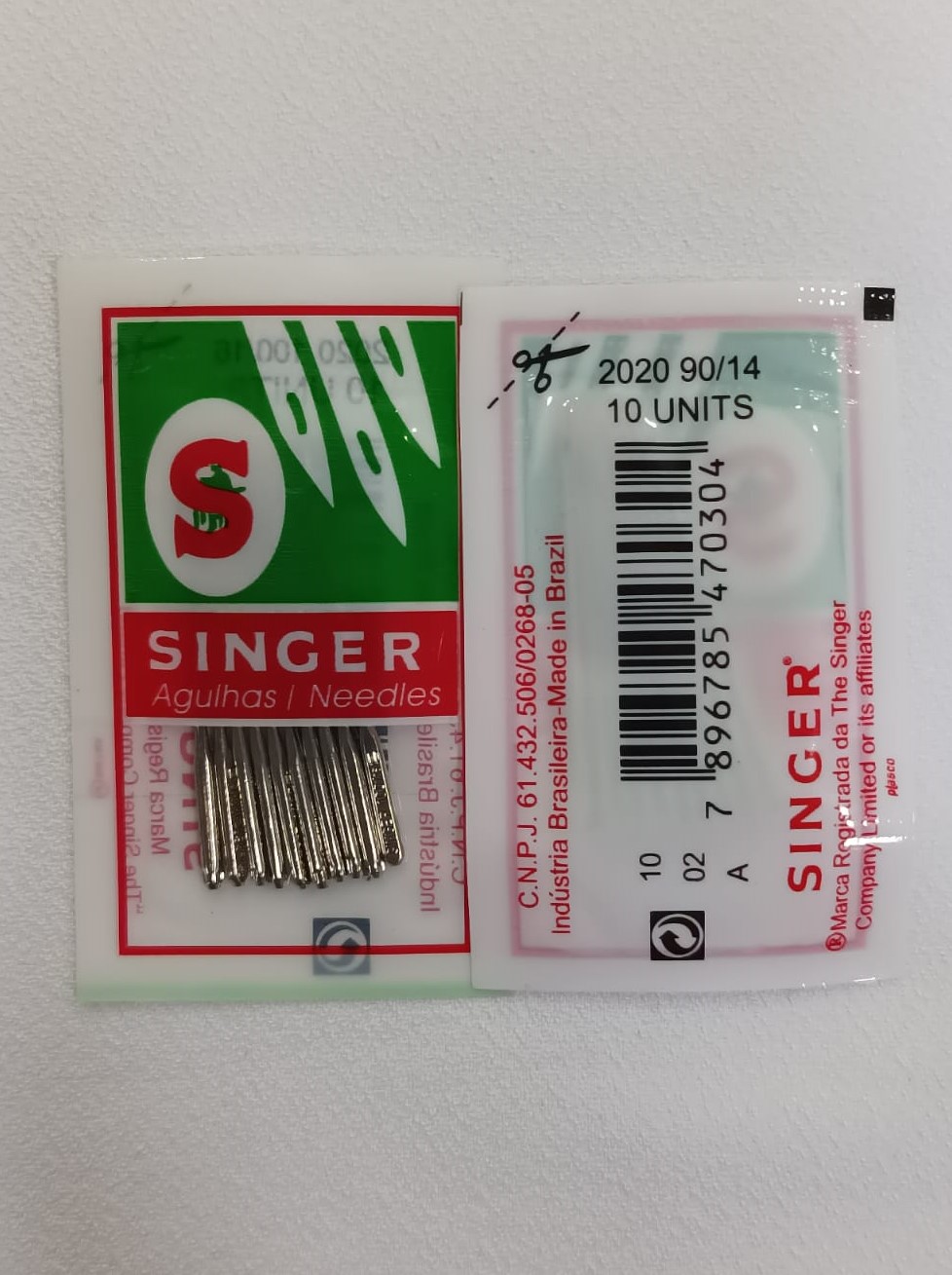 מחט 90 למכונה תפירה ביתית Singer