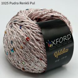 כותנה עם פייטים - OXFORD YILDIZ