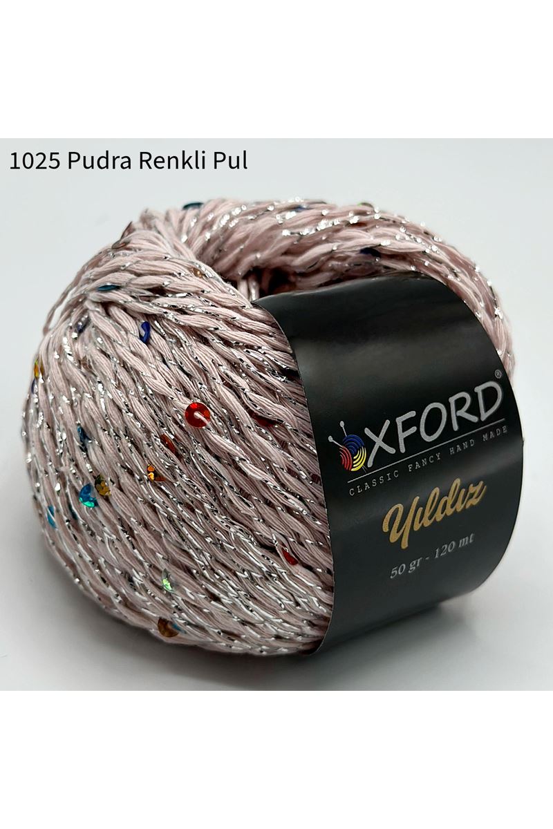 כותנה עם פייטים - OXFORD YILDIZ
