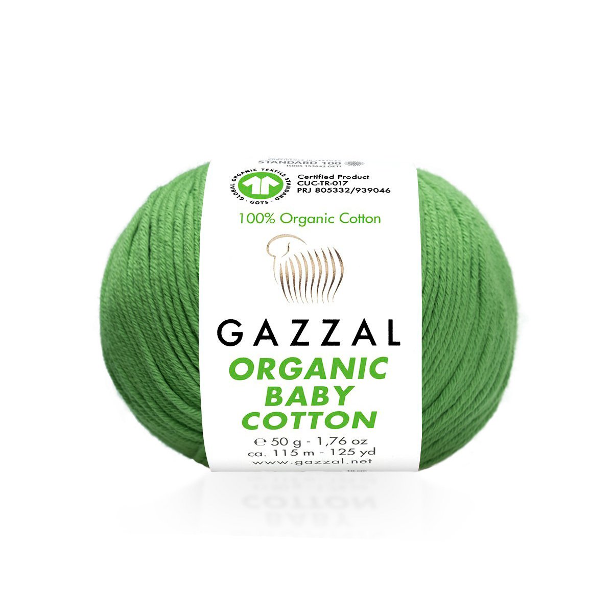 כותנה אורגנית של גאזל - ORGANIC BABY COTTON BY GAZZAL