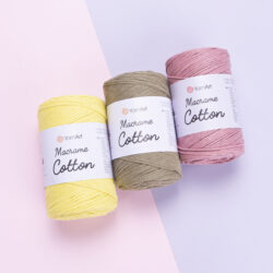 מקרמה כותנה - YarnArt Macrame Cotton
